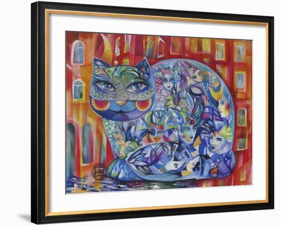 Mask-Oxana Zaika-Framed Giclee Print