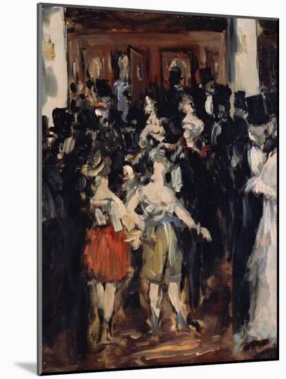 Masked Ball at the Opera, 1873-Edouard Manet-Mounted Giclee Print