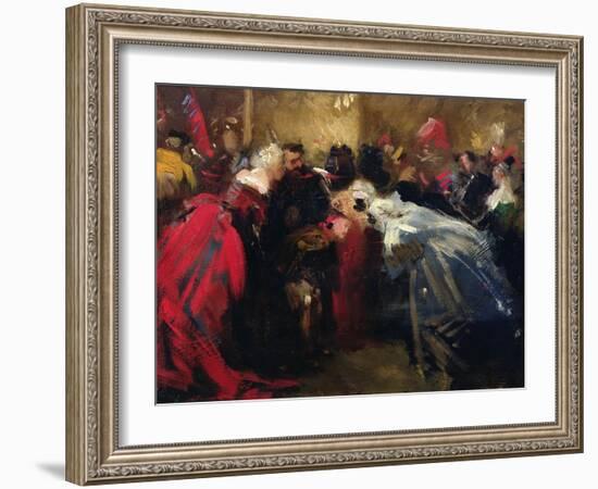 Masked Ball at the Tuileries-Jean-Baptiste Carpeaux-Framed Giclee Print