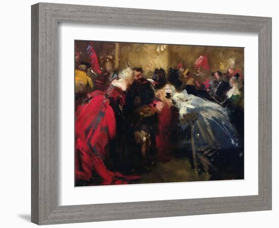 Masked Ball at the Tuileries-Jean-Baptiste Carpeaux-Framed Giclee Print