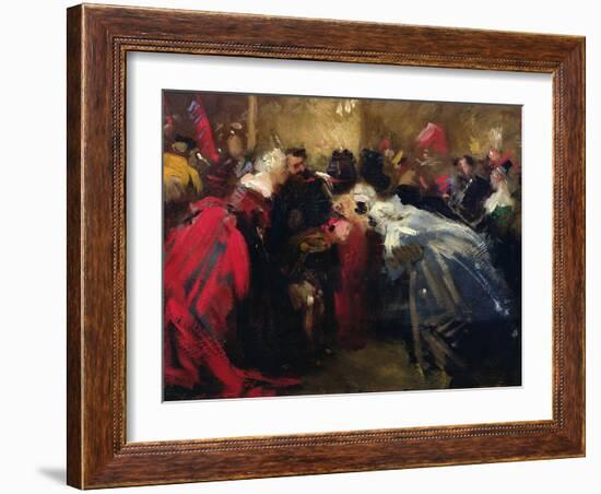 Masked Ball at the Tuileries-Jean-Baptiste Carpeaux-Framed Giclee Print