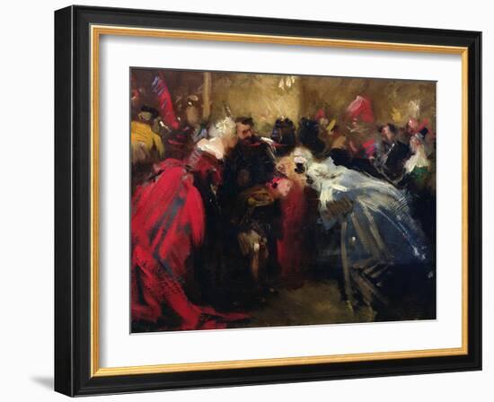 Masked Ball at the Tuileries-Jean-Baptiste Carpeaux-Framed Giclee Print