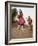 Masked Ceremonial Dogon Dancers on Stilts Near Sangha, Mali, West Africa-Gavin Hellier-Framed Photographic Print