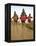 Masked Ceremonial Dogon Dancers, Sangha, Dogon Country, Mali-Gavin Hellier-Framed Premier Image Canvas