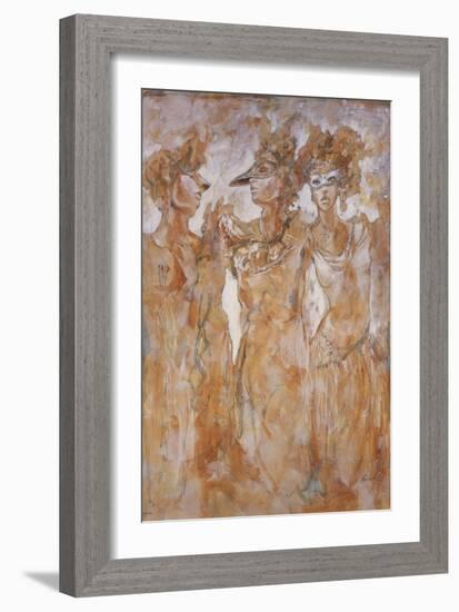 Masked Dance-Marta Gottfried-Framed Giclee Print