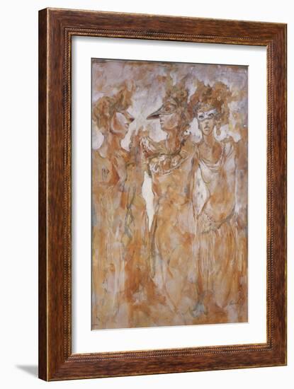 Masked Dance-Marta Gottfried-Framed Giclee Print