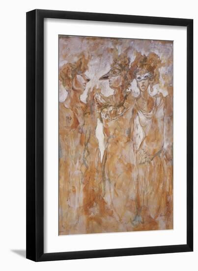 Masked Dance-Marta Gottfried-Framed Giclee Print