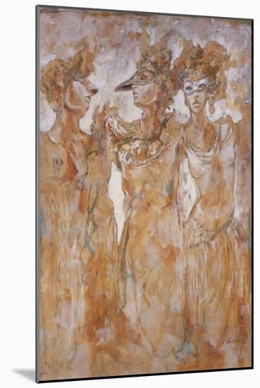 Masked Dance-Marta Gottfried-Mounted Giclee Print