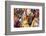 Masked Dancers at Festival, Keno Gompa Monastery, Tagong, China-Peter Adams-Framed Photographic Print