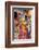 Masked Dancers at Wachuk Tibetan Buddhist Monastery, Sichuan, China-Peter Adams-Framed Photographic Print