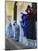 Masked Figures in Costume at the 2012 Carnival, Venice, Veneto, Italy, Europe-Jochen Schlenker-Mounted Photographic Print