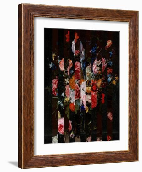 Masked Flemish Bouquet I-Jacob Green-Framed Art Print