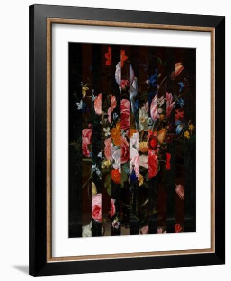 Masked Flemish Bouquet I-Jacob Green-Framed Art Print