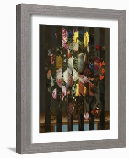 Masked Flemish Bouquet II-Jacob Green-Framed Art Print