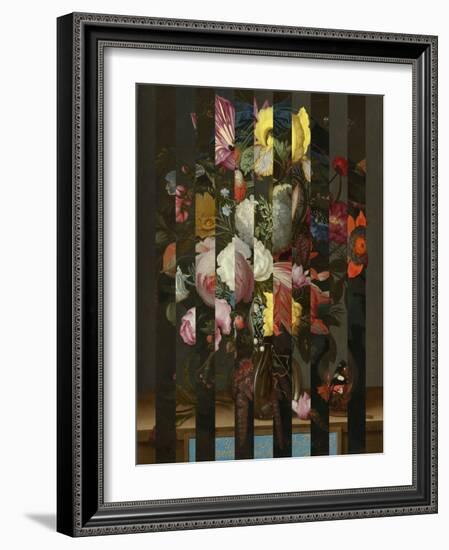 Masked Flemish Bouquet II-Jacob Green-Framed Art Print