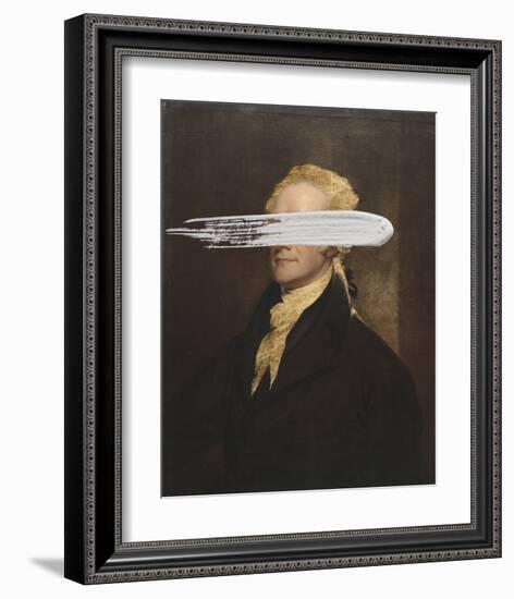 Masked Hamilton-Jennifer Goldberger-Framed Art Print