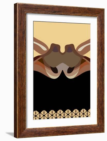 Masked Leah-Belen Mena-Framed Giclee Print