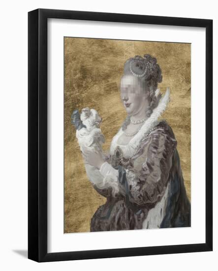 Masked Master I-Studio W-Framed Art Print