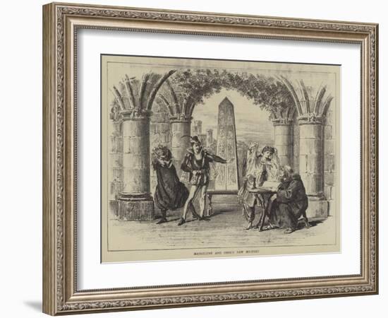 Maskelyne and Cook's New Mystery-Frank Watkins-Framed Giclee Print