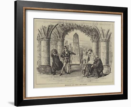 Maskelyne and Cook's New Mystery-Frank Watkins-Framed Giclee Print