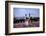 Masks and Costumes at St. Mark's Square During Venice Carnival, Venice, Veneto, Italy, Europe-Carlo Morucchio-Framed Photographic Print