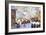 Maslanitsa; Shrovetide-Boris Kustodiyev-Framed Art Print