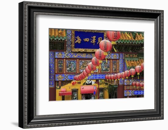 Masobyo Temple, Chinatown, Yokohama, Honshu Island, Japan, Asia-Richard Cummins-Framed Photographic Print