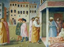 Stories of Baptist: Herod's Banquet, Detail of Fresco-Masolino Da Panicale-Framed Giclee Print