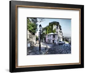 Mason Rose Restaurant Montmartre on Rue De L'abreuvior-Sylvia Gulin-Framed Photographic Print