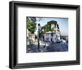 Mason Rose Restaurant Montmartre on Rue De L'abreuvior-Sylvia Gulin-Framed Photographic Print