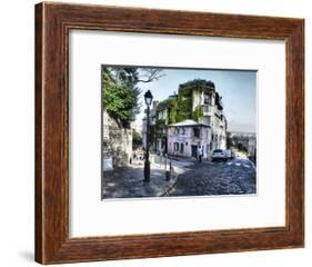 Mason Rose Restaurant Montmartre on Rue De L'abreuvior-Sylvia Gulin-Framed Photographic Print