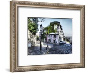 Mason Rose Restaurant Montmartre on Rue De L'abreuvior-Sylvia Gulin-Framed Photographic Print