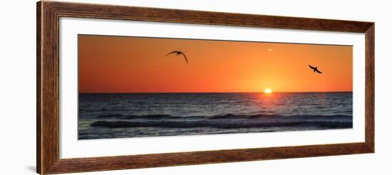 Masonboro Inlet Sunrise II-Alan Hausenflock-Framed Art Print