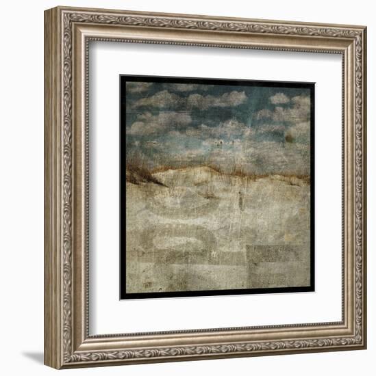 Masonboro Island No. 12-John W^ Golden-Framed Art Print