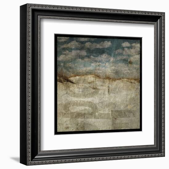 Masonboro Island No. 12-John W^ Golden-Framed Art Print