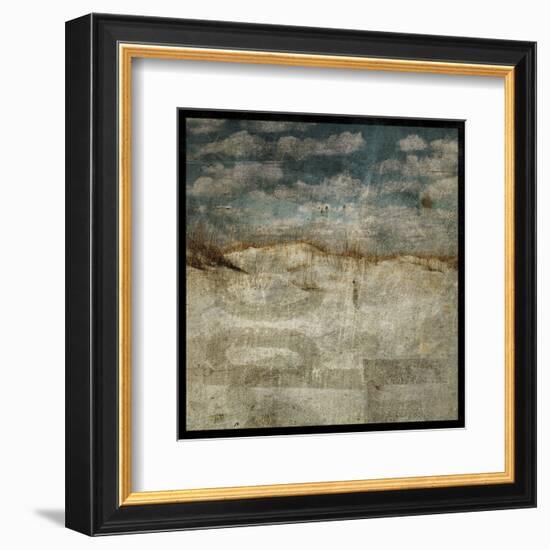 Masonboro Island No. 12-John W^ Golden-Framed Art Print