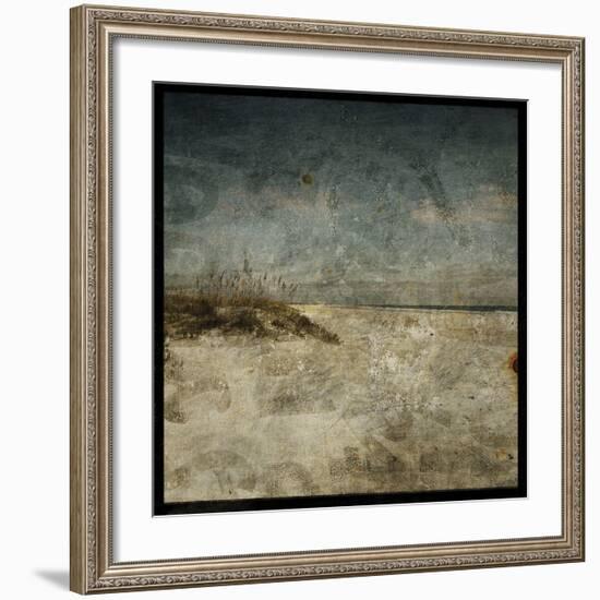 Masonboro Island No. 1-John W^ Golden-Framed Art Print