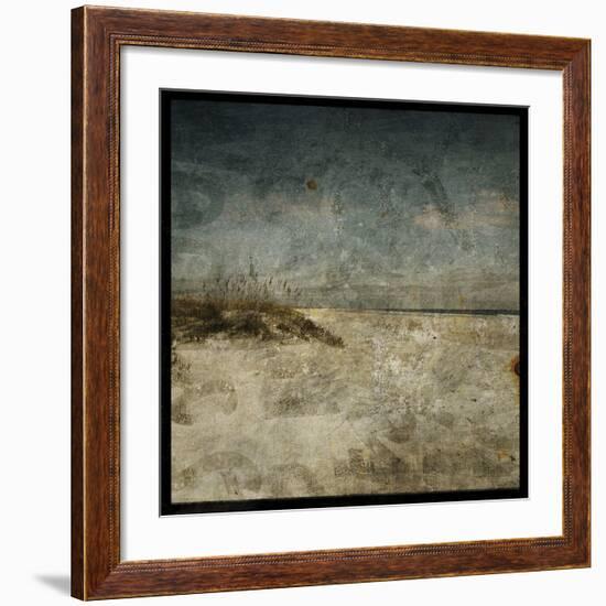 Masonboro Island No. 1-John W^ Golden-Framed Art Print