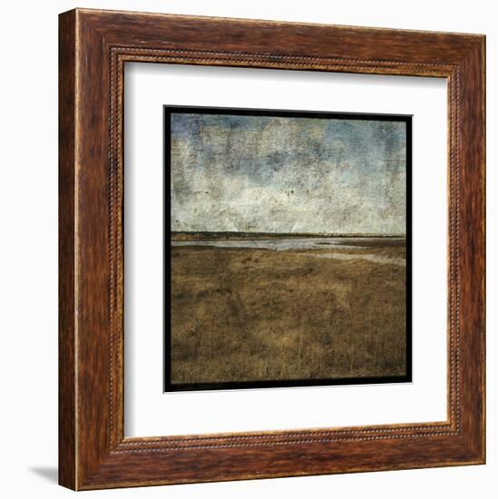 Masonboro Island No. 7-John W^ Golden-Framed Art Print