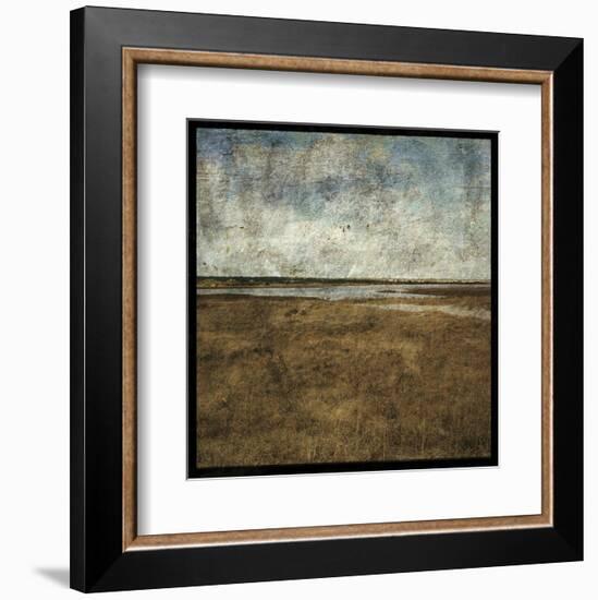 Masonboro Island No. 7-John W^ Golden-Framed Art Print