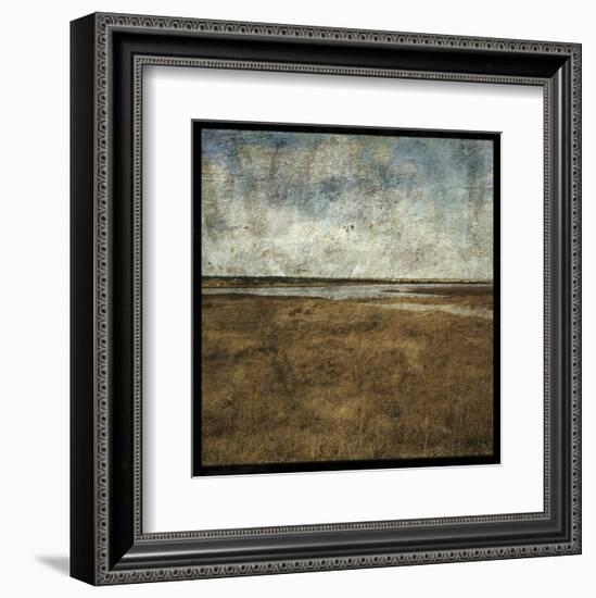 Masonboro Island No. 7-John W^ Golden-Framed Art Print