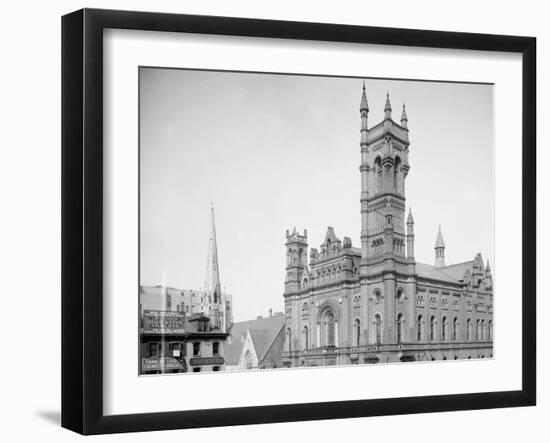 Masonic Temple, Philadelphia, Pa.-null-Framed Photo