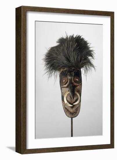 Masque "barag"-null-Framed Giclee Print