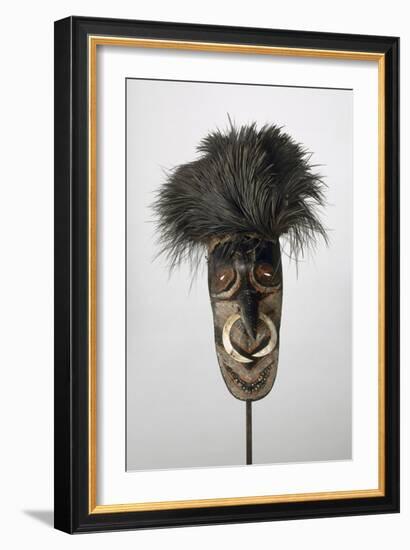 Masque "barag"-null-Framed Giclee Print