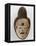 Masque blanc de la belle jeune fille Mukuyi-null-Framed Premier Image Canvas