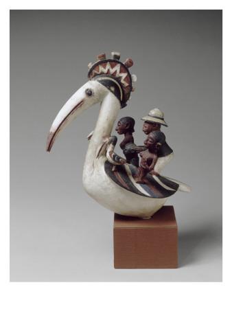 Masque Cimier Zoomorphe Giclee Print Art Com