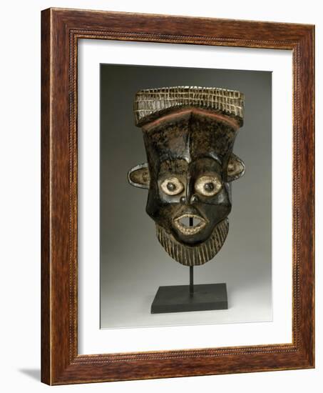 Masque de danse akam-null-Framed Giclee Print