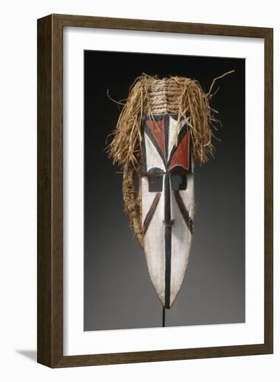 Masque facial-null-Framed Giclee Print