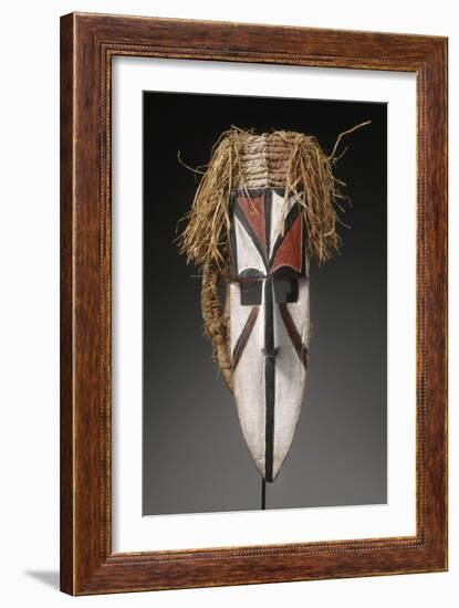 Masque facial-null-Framed Giclee Print