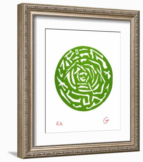 Masque I-Theophilos Geredakis-Framed Limited Edition